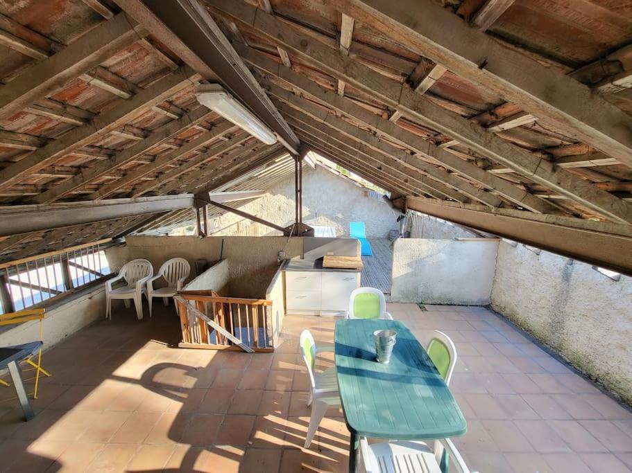 Maison 3 Chambres Avec Piscine Couverte Lespignan Экстерьер фото