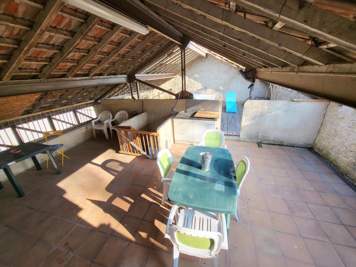 Maison 3 Chambres Avec Piscine Couverte Lespignan Экстерьер фото