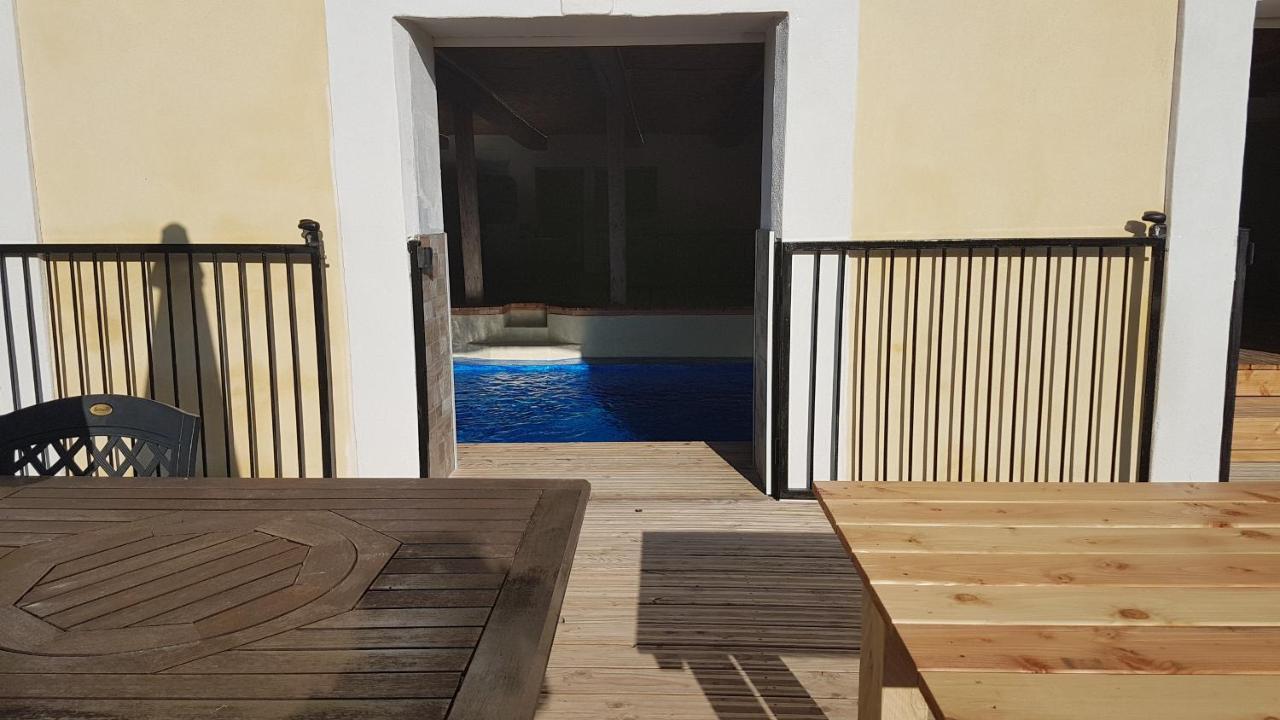 Maison 3 Chambres Avec Piscine Couverte Lespignan Экстерьер фото